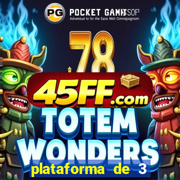 plataforma de 3 reais link